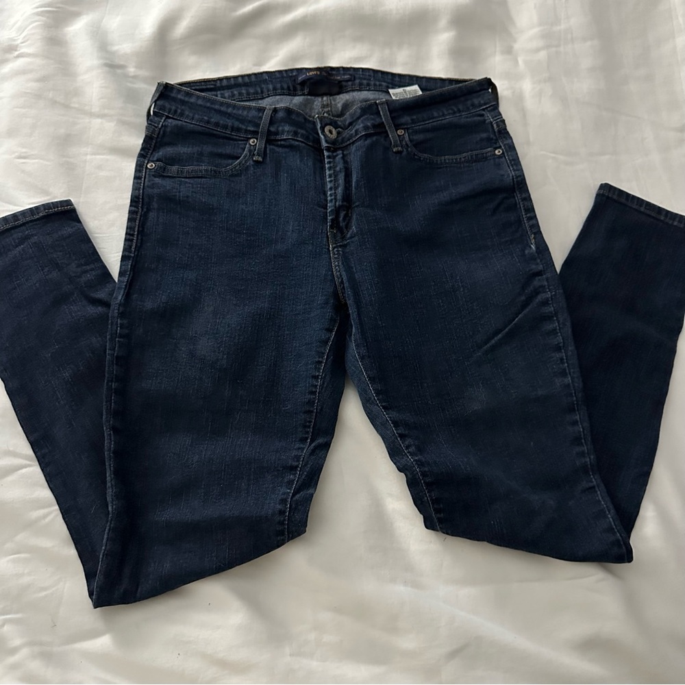 Dark Wash Leggings Style Jeans